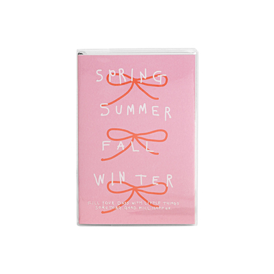 韩国进口手绘风网格涂鸦记事本