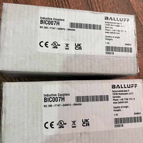 议价巴鲁夫BIC007H   未拆封 型号B