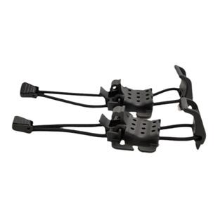 户外前包扩展战术夹 Molle冰斧夹冰镐夹三脚架登山杖固定夹雨伞固