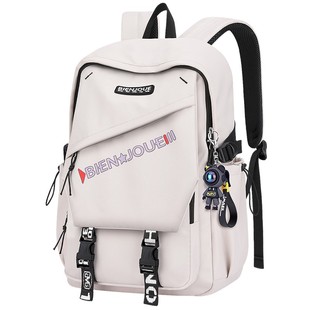 2026新款初中高中生男生大容量书包简约大学生电脑双肩包轻便背包