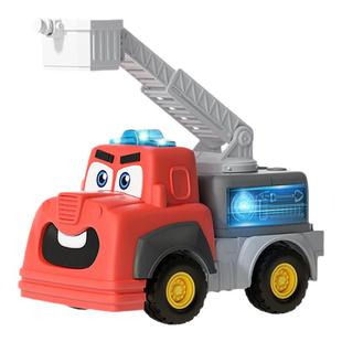 艾蒙岛复读车电动儿童仿真消防车模型1到3岁4-7男孩电动灯光音乐