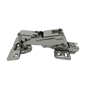 免拉手转角柜大角度180度无力铰链165度无弹簧合页搭配重型反弹器