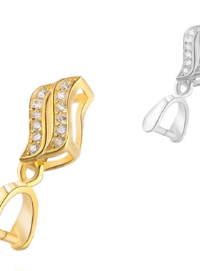 时尚翡翠扣吊坠扣头平安扣夹扣子