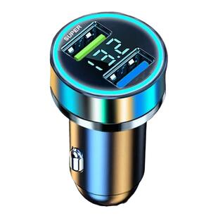 66W车载充电器车充手机汽车超级快充240W闪充多功能usb点烟器神器