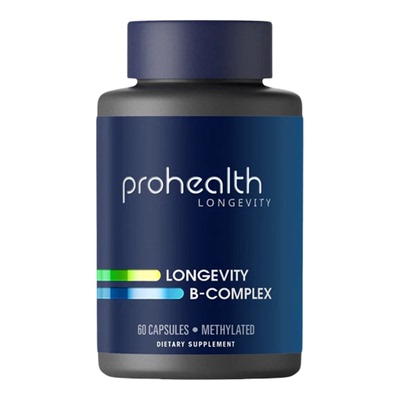 美国ProHealth产品Longevity B-族维生素60粒胶囊