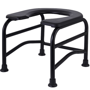 孕妇坐便椅老人坐便器家用移动马桶可折叠简易不锈钢厕所坐便凳子