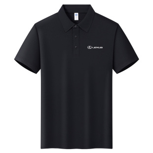 适用于雷克萨斯工作服短袖POLO衫4S店销售顾问工装T恤定制印logo