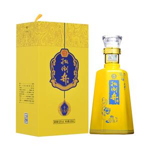 白酒52度扳倒井十五500ml*6瓶浓香型礼盒装送礼宴请带手提袋