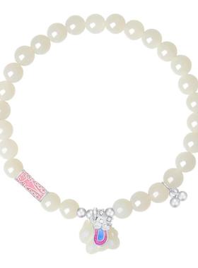 招财小马手串女S925纯银新年礼物