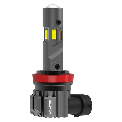 三面发光12V汽车LED透镜前雾灯泡