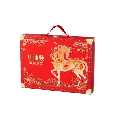 【新年礼物】小仙炖精炖燕窝龙马安康礼盒40g*8瓶送礼营养品滋补