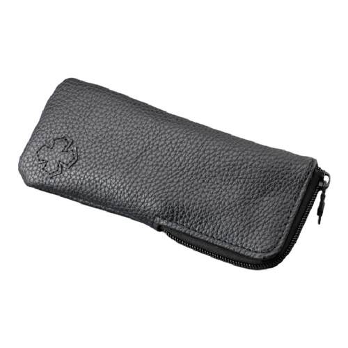 便携式复古眼镜袋挂钩朋克墨镜收纳袋潮pu皮眼镜包车载抗压眼镜袋