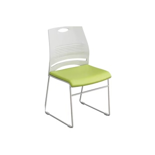 培训椅会议椅办公椅简约职员椅靠背椅洽谈椅实心钢筋椅塑料电脑椅