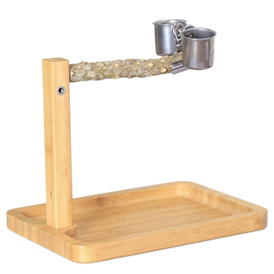 鹦鹉站杆小鸟站架拉屎神器桌面定点排便训练攀爬站台虎皮牡丹专用