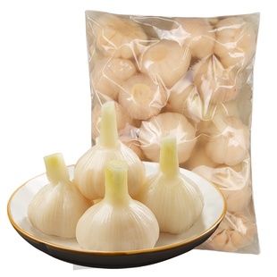 根儿鲜糖醋大蒜5斤腌制大蒜头2021日期新鲜包邮农家咸菜下饭小菜