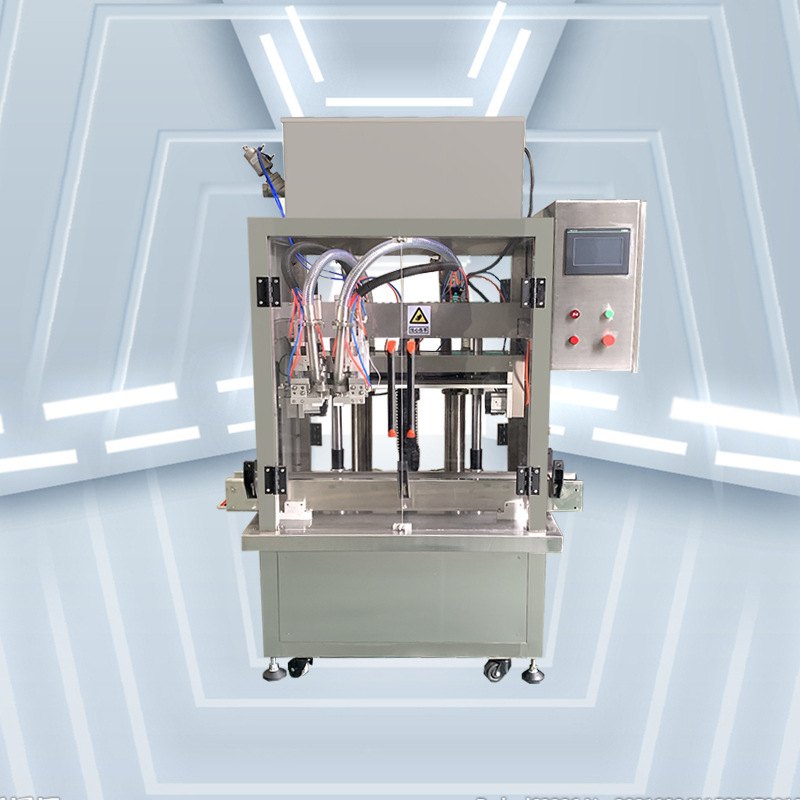 全自动跟踪灌装机厂家直供洗发水机油洗衣液浓稠液体设备批发