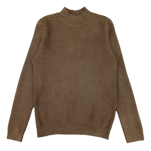 男士中领针织内搭秋冬半高领毛衣男加厚2026新款修身冬季紧身打底