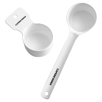 日本进口咖啡珐琅10g量豆勺