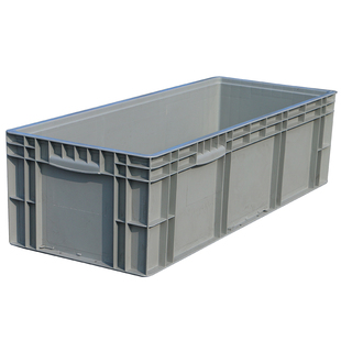 物流箱塑料周转箱长方形养龟鱼箱加厚周转筐零件盒EU塑胶箱欧标箱