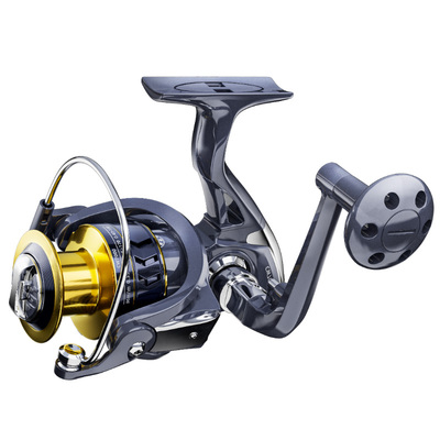 创威渔轮纺车轮全金属正品6000型