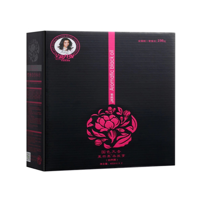 果然黑国色天香染发膏