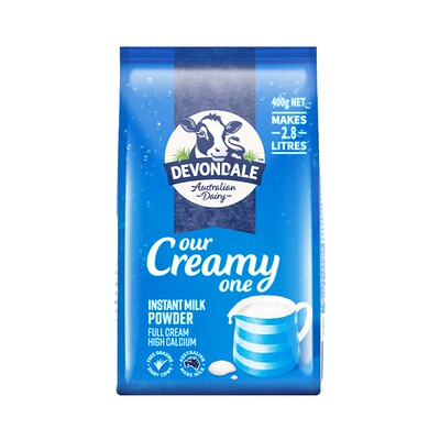 德运全脂奶粉400g小包装外出便携