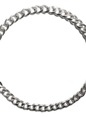 欧美古巴链子项链hiphop男女潮流ins嘻哈夸张钛钢不掉色高街粗款