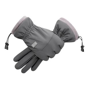 回力骑行手套男冬季加绒加厚防寒保暖神器滑雪手套骑电动车女防滑