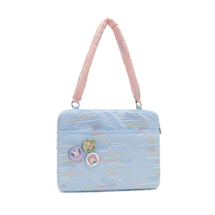 可爱撞色手提11寸IPADpro内胆包1单肩4寸笔记本电脑保护套收纳包