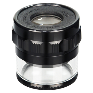 日本原装进口必佳放大镜目镜圆筒带刻度带尺光学十倍高清PEAK SCALE 1983-10X/2016-15X/2055-20X/2037-30X