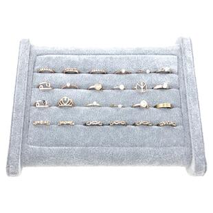 新品立体首饰展示架宽玉器翡翠戒指手镯饰品收纳盒直播间陈列架