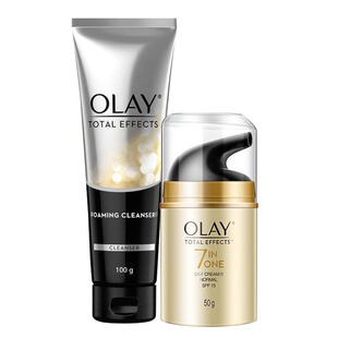 OLAY玉兰油多效面霜洗面奶美白淡斑套装防晒保湿乳正品官方旗舰店