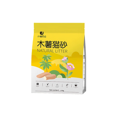 小猫日记木薯猫砂植物除臭