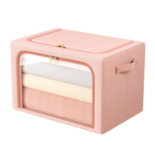 收纳箱家用装衣服被子整理箱大容量衣柜衣物百纳箱布艺折叠储物箱