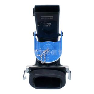 原装3384马桶排水阀出水阀长方形出水口坐便器水箱配件下水出水阀