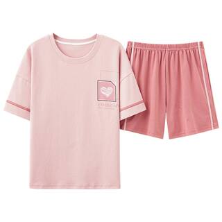 夏季睡衣女士短袖纯棉可爱薄款两件套装韩版学生闺蜜家居服可外穿