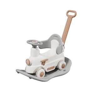 宝宝摇摇马家用儿童木马儿童摇马溜溜车二合一幼儿蹦床摇马礼物