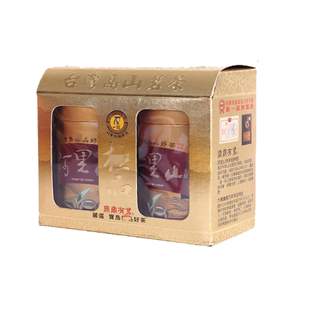 台湾高山茶 阿里山茶鼎鼎有茗原装进口2罐礼盒乌龙茶浓香TT0020