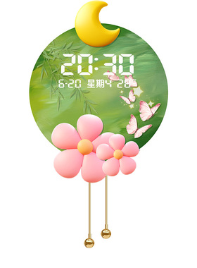 奶油风玄关装饰画高级感LED花卉