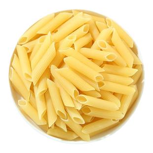 意大利面两头尖通心粉儿童螺旋螺丝形意面0低拌脂家用钠速食西餐