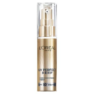 欧莱雅小金管防晒面部防紫外线