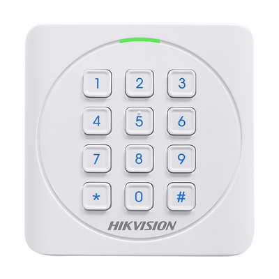 海康威视刷卡密码门禁读卡器ic卡id卡密码键盘86读卡器DS-K1801