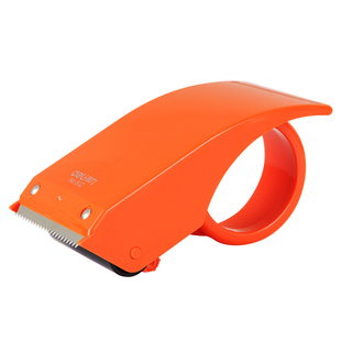 得力透明胶带切割器封箱器大卷低噪音封箱胶带快递打包神器无声静音高粘封口胶纸防水不留胶强力固定低噪胶布