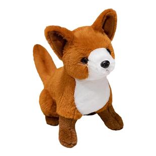 小狐狸公仔毛绒玩具儿童睡觉抱枕白狐玩偶布偶娃娃生日礼物男女生