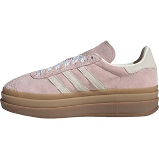 adidas阿迪达斯三叶草女GAZELLE BOLD 厚底T头鞋运动休闲鞋IH4209