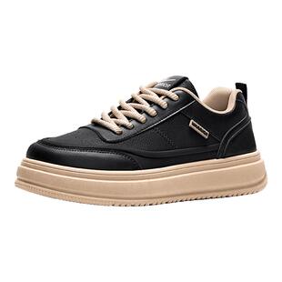 回力男鞋工装鞋2026春季新款英伦风皮鞋子厚底经典休闲鞋男士板鞋