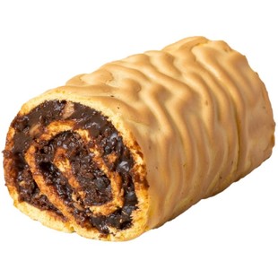 一只澜虎皮榛子巧克力花生碎薄脆蛋糕卷早餐即食瑞士卷网红零食甜