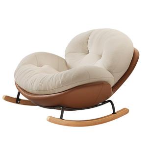 摇摇椅躺椅成人大人可睡觉新款蛋壳单人懒人沙发椅阳台家用休闲椅