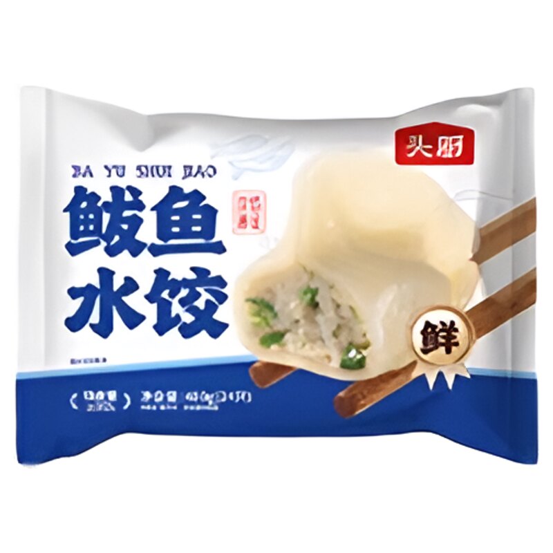 头厨鲅鱼水饺海胆水饺海鲜蒸饺手工半成品速冻速食早餐饺子美味