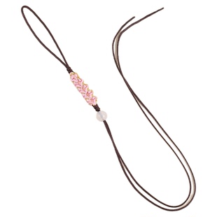 挂件绳高档半成品手机汽车钥匙挂绳手工编织diy和田玉平安扣吊坠